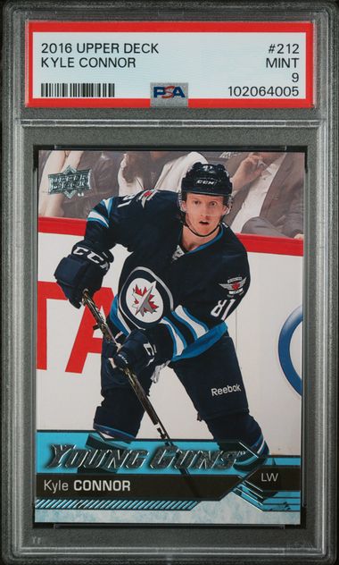 2016-17 Upper Deck #212 Kyle Connor PSA 9 (Rookie)