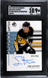 2019-20 SP Authentic #218 Sam Lafferty #425/999 SGC 9 (Auto 10) (Rookie)