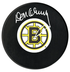 Don Cherry Autographed Boston Bruins Puck (COJO Sports)