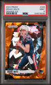 2024 Panini Prizm Orange Ice #329 Drake Maye PSA 9 (Rookie)