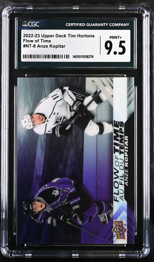 2022-23 Upper Deck Tim Hortons Flow of Time #NT-8 Anze Kopitar CGC 9.5