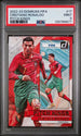 2022-23 Donruss FIFA Pitch Kings #17 Cristiano Ronaldo PSA 9