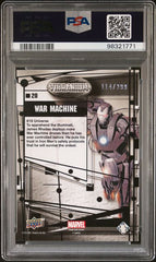 2015 Upper Deck Marvel Vibranium Molten #20 War Machine #114/299 PSA 10 | Eastridge Sports Cards