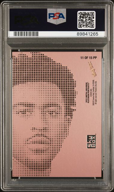 2023 Metal Universe Platinum Portraits Metallic Pink #PP11 Bryce Young PSA 10 (Rookie)