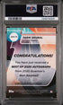 2020 Bowman's Best Best of 2020 Autograph Blue Refractor #B20TS Tarik Skubal #055/150 PSA 9