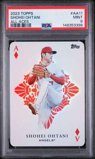 2023 Topps All Aces #AA11 Shohei Ohtani PSA 9