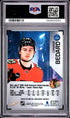 2023-24 Skybox Metal Universe Red Precious Metal Gems #198 Connor Bedard #028/100 PSA 8 (Rookie)