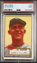 1952 Topps #319 Al Walker PSA 2