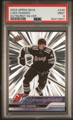 2023-24 Upper Deck Outburst #248 Luke Hughes PSA 9 (Rookie) | Eastridge Sports Cards
