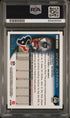 2010 Topps Chrome Blue Refractor #C40 Andre Johnson #089/199 PSA 8