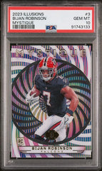 2023 Panini Illusions Mystique #3 Bijan Robinson PSA 10 (Rookie) | Eastridge Sports Cards