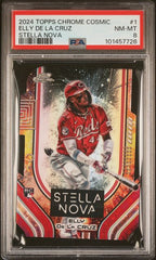 2024 Topps Cosmic Chrome Stella Nova #SN1 Elly De La Cruz PSA 8 (Rookie) | Eastridge Sports Cards