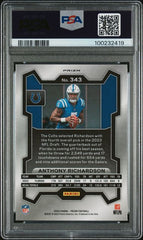 2023 Panini Prizm Green Prizm #343 Anthony Richardson PSA 9 (Rookie) | Eastridge Sports Cards