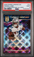 2020 Panini Chronicles Elite Turn of the Century Autograph Purple #CL CeeDee Lamb #13/49 PSA 9 (Rookie)