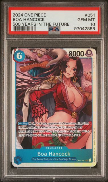 2024 One Piece 500 Years in the Future #051 Boa Hancock PSA 10