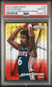 2014-15 Panini Prizm Yellow & Red Mosaic Prizm #163 Julius Erving PSA 10