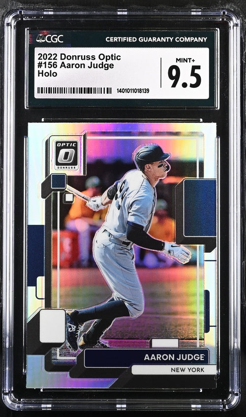 2022 Donruss Optic Holo #156 Aaron Judge CGC 9.5