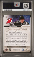 2023-24 Upper Deck Outburst #248 Luke Hughes PSA 9 (Rookie) | Eastridge Sports Cards