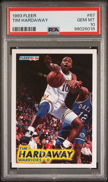 1993-94 Fleer #67 Tim Hardaway PSA 10