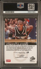 2005 Press Pass Autographs Bronze School Logo #CP Chris Paul PSA 9 (Rookie) | Eastridge Sports Cards