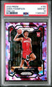 2023-24 Panini Prizm Pink Ice #150 Amen Thompson PSA 10 (Rookie)