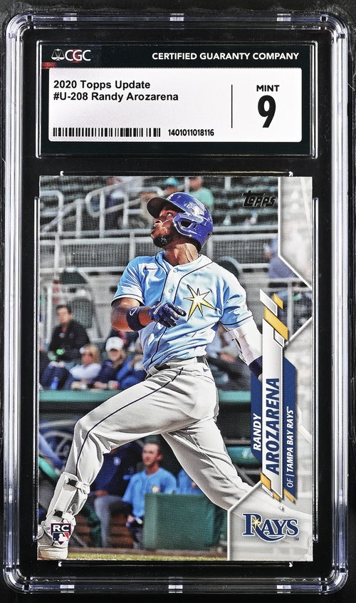 2020 Topps Update #U-208 Randy Arozarena CGC 9 (Rookie)