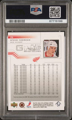 2001-02 Upper Deck #216 Steve Yzerman PSA 8 | Eastridge Sports Cards