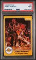 1983-84 Star #25 James Worthy PSA 9 (Rookie)