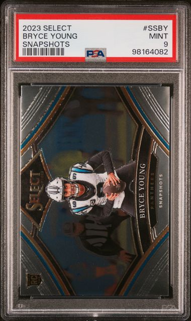 2023 Panini Select Snapshots #SSBY Bryce Young PSA 9 (Rookie)