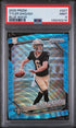 2025 Panini Prizm Blue Wave Prizm #327 Tyler Shough #111/230 PSA 9 (Rookie)