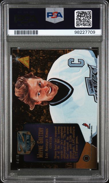 1995-96 Zenith Z-Team #4 Wayne Gretzky PSA 10 | Eastridge Sports Cards