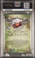 2020-21 Upper Deck Artifacts Emerald Auto Material #116 Cale Makar #08/15 PSA 8 (Jersey #)