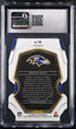 2022 Panini Select Red & Blue Die-Cut #110 Isaiah Likely CGC 9 (Rookie)
