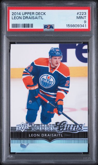 2014-15 Upper Deck #223 Leon Draisaitl PSA 9 (Rookie)