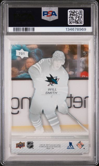 2024-25 Upper Deck Clear Cut #701 Will Smith PSA 10 (Rookie)