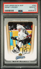 2005-06 Upper Deck MVP #393 Sidney Crosby PSA 10 (Rookie) | Eastridge Sports Cards