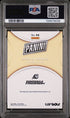 2025 Panini The National Silver Pack Auto #43 Sergio Garcia #2/5 PSA 8