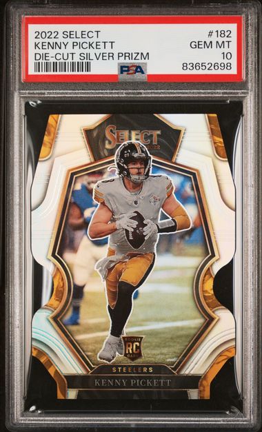 2022 Select Silver Prizm #182 Kenny Pickett PSA 10 (Rookie)