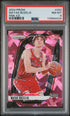 2024-25 Panini Prizm Pink Ice #252 Matas Buzelis PSA 8 (Rookie)