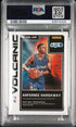 2020-21 Panini Obsidian Volcanic Signatures Electric Etch Green #29 Anfernee Hardaway #13/25 PSA 6 (Auto 10)