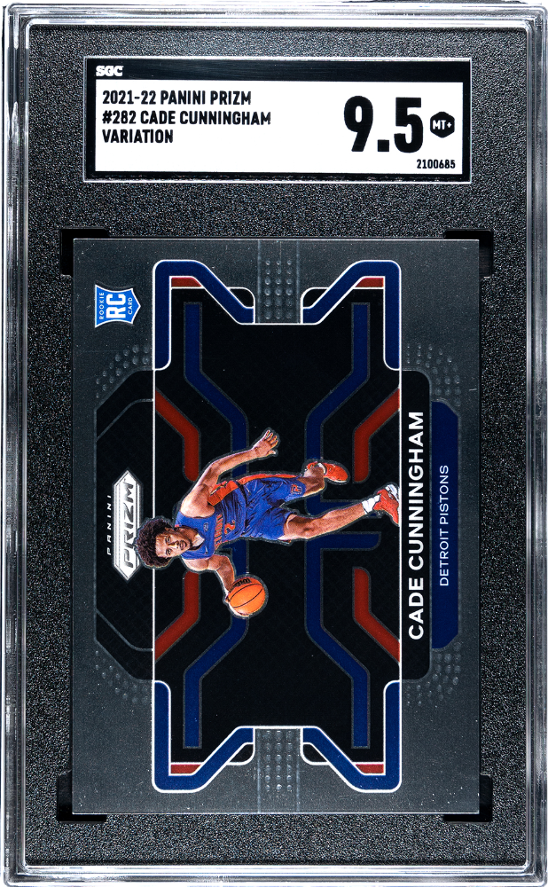 2021-22 Panini Prizm Variation #282 Cade Cunningham SGC 9.5 (Rookie)
