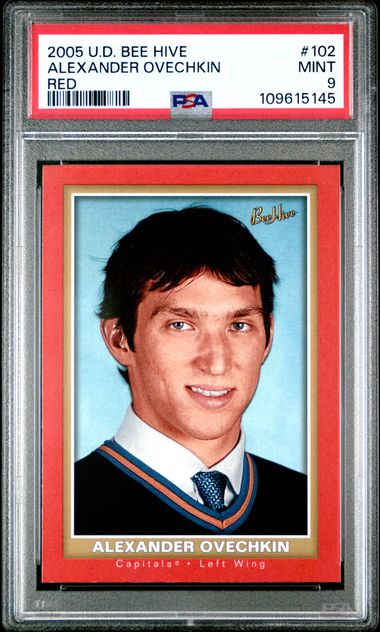 2005-06 Upper Deck Beehive Red #102 Alexander Ovechkin PSA 9 (Rookie)