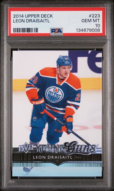 2014-15 Upper Deck #223 Leon Draisaitl PSA 10 (Rookie)