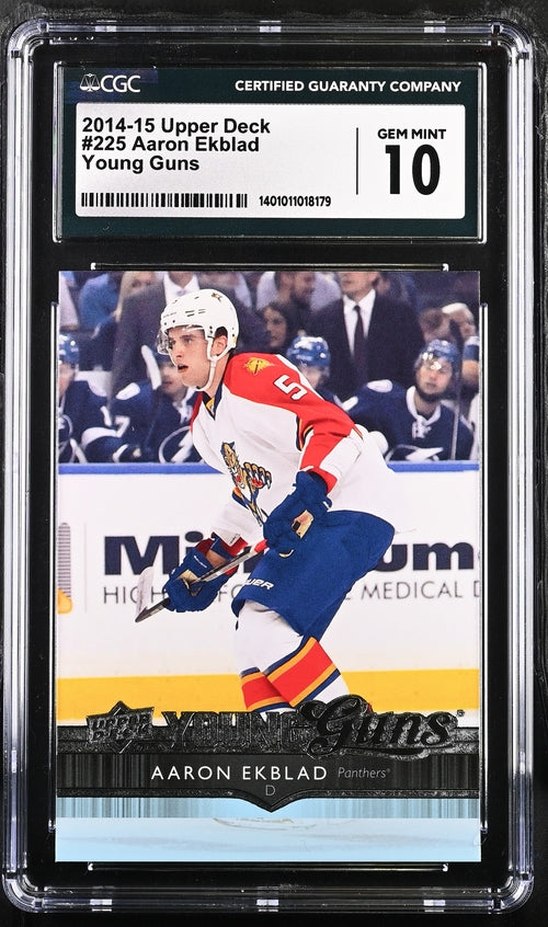 2014-15 Upper Deck #225 Aaron Ekblad CGC 10 (Rookie)