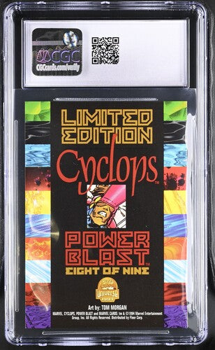 1994 Marvel Universe Series V Power Blast #8 Cyclops CGC 9