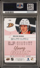 2021-22 Upper Deck Exclusives #232 Trevor Zegras #026/100 PSA 9 (Rookie) | Eastridge Sports Cards