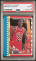 1987-88 Fleer Sticker #2 Michael Jordan PSA 6