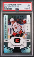 2016-17 Upper Deck Trilogy Black #57 Matthew Tkachuk #81/99 PSA 9 (Rookie) | Eastridge Sports Cards