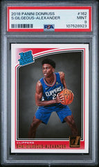 2018-19 Donruss #162 Shai Gilgeous-Alexander PSA 9 (Rookie) | Eastridge Sports Cards