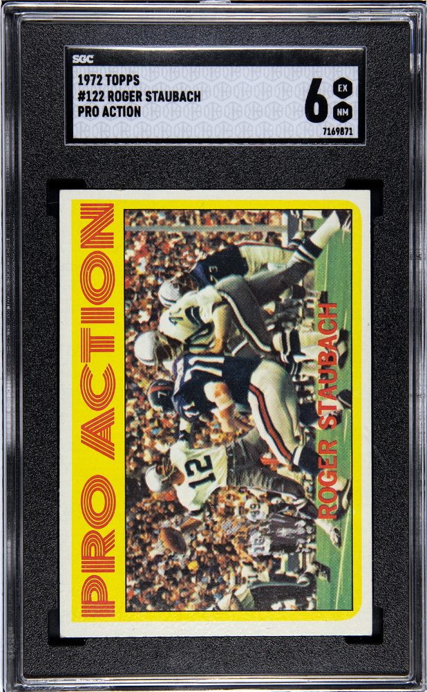 1972 Topps #122 Roger Staubach SGC 6 | Eastridge Sports Cards